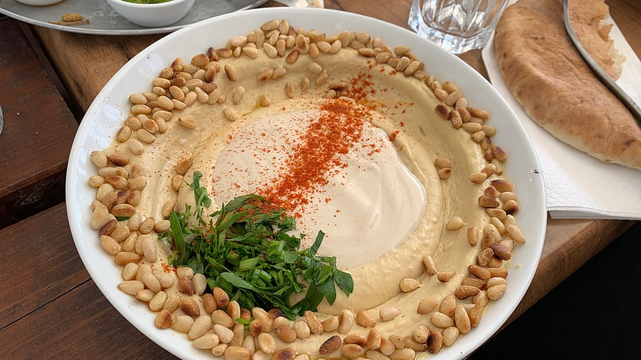 <div class="paragraphs"><p>Hummus is a great source of plant-based protein. </p></div>