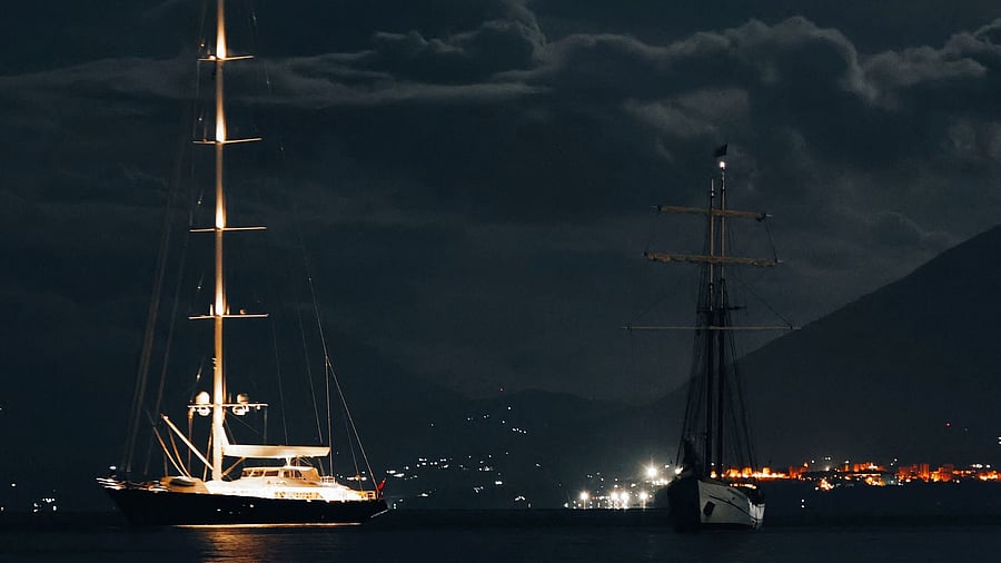 <div class="paragraphs"><p>Bayesian, a 56-meter-long sailboat, which later sank off the Sicilian capital Palermo, is seen in Santa Flavia, Italy August 18, 2024. </p></div>