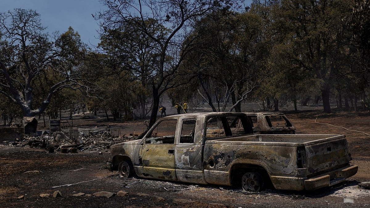 Man charged with arson in California wildfire that destroyed 13 homes