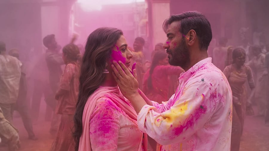 Tabu and Ajay Devgn