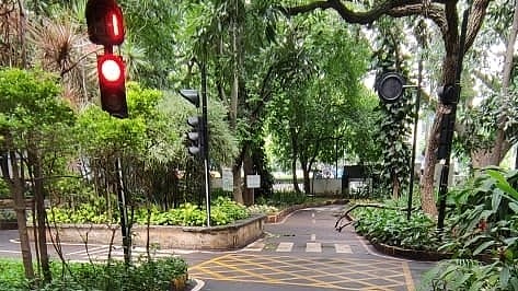 Police Traffic Park is located opposite Airlines Hotel near St Mark’s Circle.