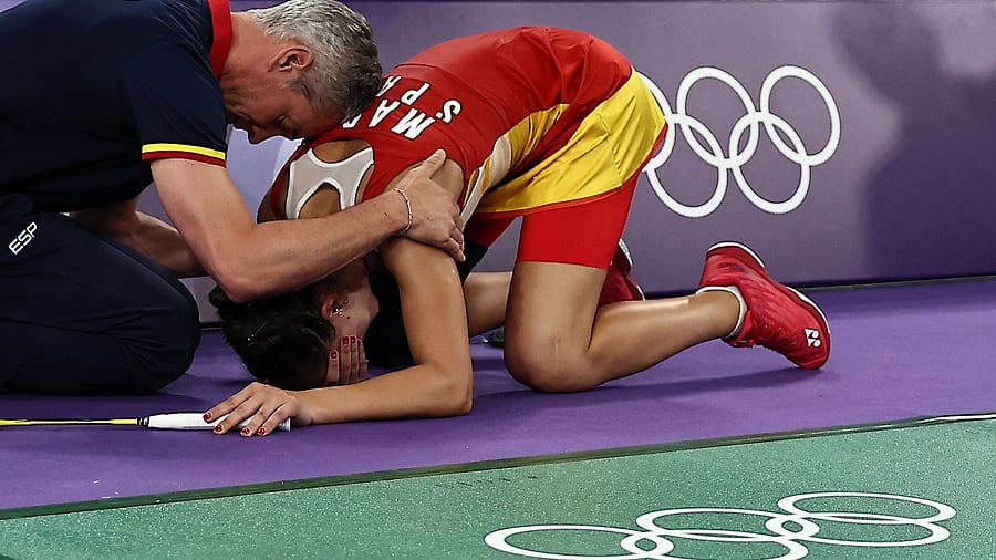 <div class="paragraphs"><p>Spanish shuttler Carolina Marin.</p></div>