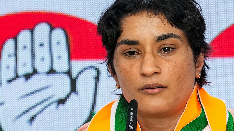 <div class="paragraphs"><p> Vinesh Phogat will be contesting from Julana. </p></div>