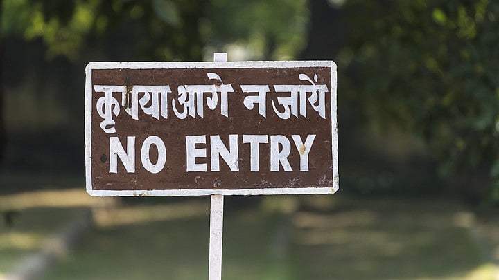 <div class="paragraphs"><p>Representative image of a no entry signboard.&nbsp;</p></div>