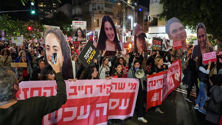 <div class="paragraphs"><p>Hamas has said in separate statements that Israel is responsible for killing the hostages, or that Netanyahu is responsible for killing them by obstructing a ceasefire agreement.</p></div>