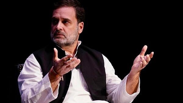 <div class="paragraphs"><p>LoP in Lok Sabha and Congress MP Rahul Gandhi during an interaction with students at Georgetown University, Washington DC. </p></div>