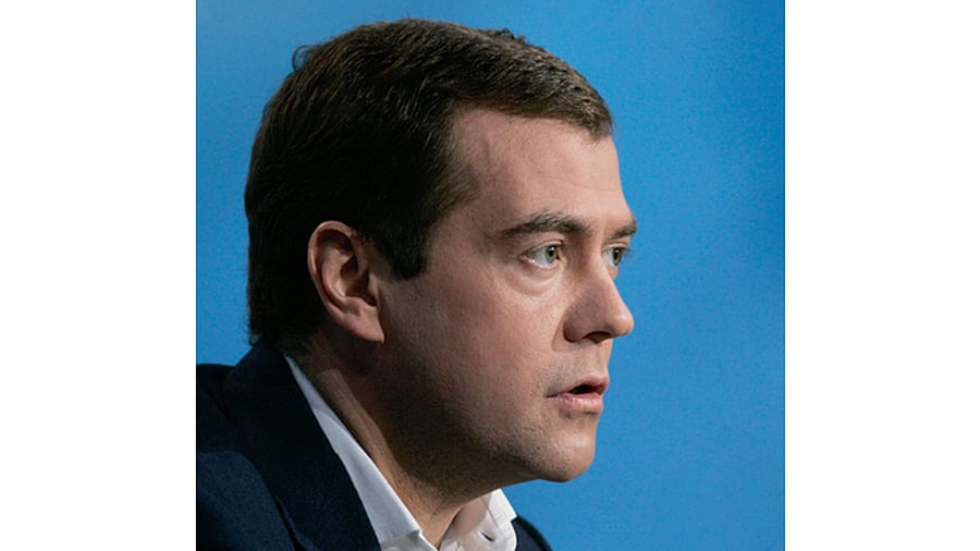 <div class="paragraphs"><p>Senior Russian security official and former president Dmitry Medvedev. </p></div>