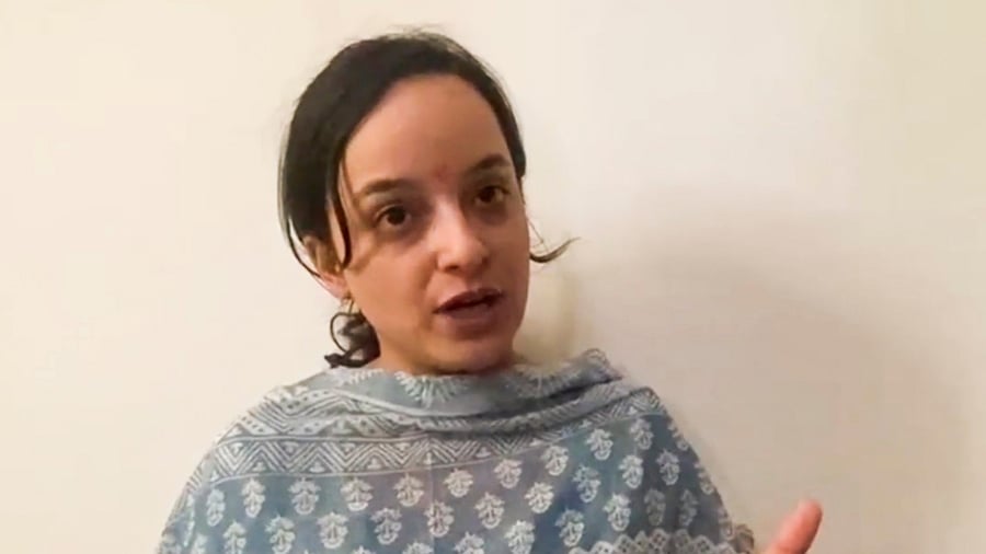 <div class="paragraphs"><p>Shagun Parihar, BJP candidate from Kishtwar for J&K Assembly elections.</p></div>