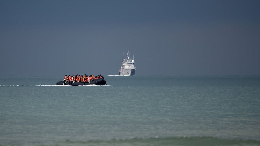 <div class="paragraphs"><p>Eight people have died overnight while trying to cross the Channel from France to England.</p></div>