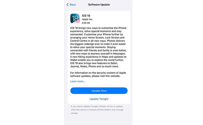 Apple rolls out major iOS 18, iPadOS 18 updates to iPhones, iPads