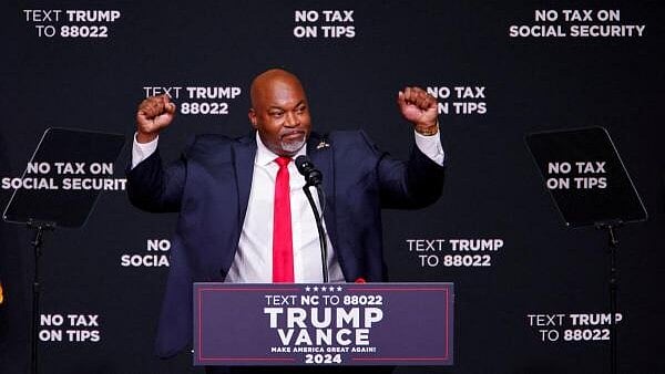 <div class="paragraphs"><p>FILE PHOTO: Republican presidential nominee and former U.S. President Donald Trump attends a campaign event in Asheville, North Carolina.&nbsp;</p></div>