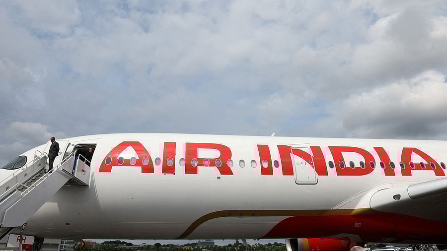 <div class="paragraphs"><p>An Air India aircraft.</p></div>