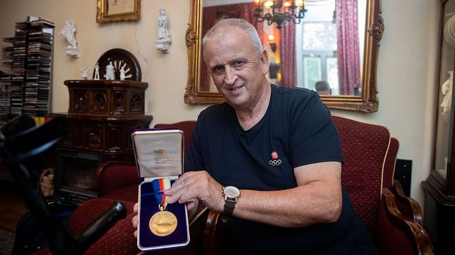 <div class="paragraphs"><p>Former Hungarian fencer Laszlo Csongradi</p></div>