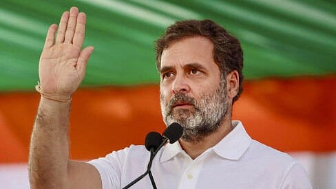 <div class="paragraphs"><p>LoP in Lok Sabha and Congress MP Rahul Gandhi addresses a public meeting. </p></div>