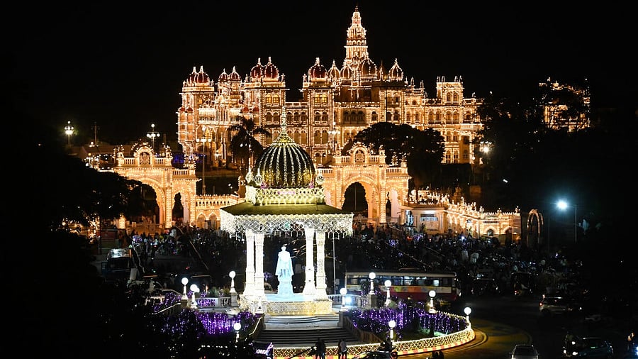 <div class="paragraphs"><p>An illuminated Mysuru city is ready for the world famous Dasara festivities. </p></div>