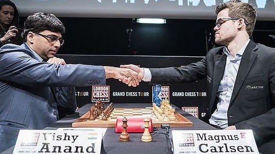 <div class="paragraphs"><p>File photo from a match between Viswanathan Anand and Magnus Carlsen.</p></div>