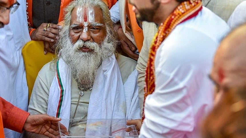 <div class="paragraphs"><p>File photo of Mahant Nritya Gopal Das. </p></div>