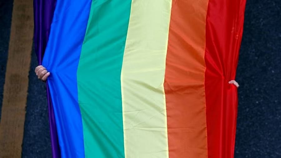 <div class="paragraphs"><p>The rainbow flag is a representation of LGBT identity. </p><p></p></div>