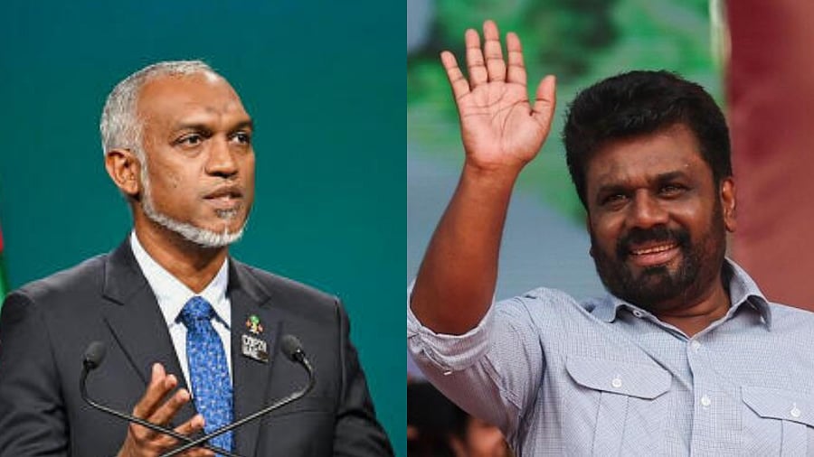 <div class="paragraphs"><p>(L-R) Mohamed Muizzu, Maldives President and Anura Kumara Dissanayake, Sri Lanka's President</p></div>