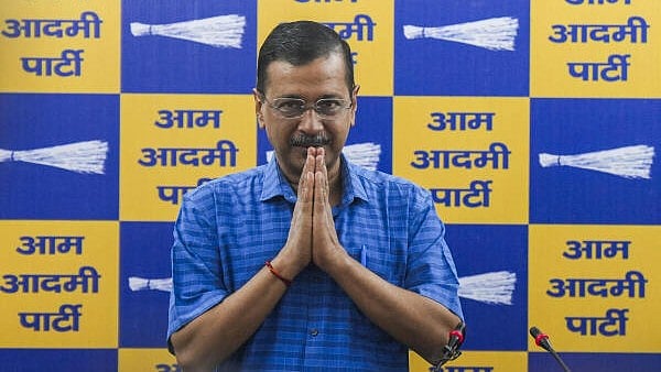<div class="paragraphs"><p>Former Delhi chief minister and AAP national convener Arvind Kejriwal addresses a press conference, in New Delhi. </p></div>
