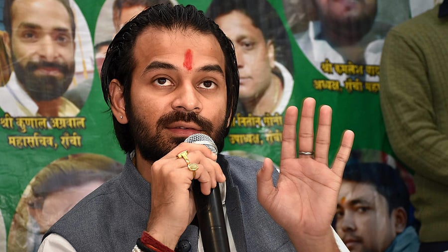 <div class="paragraphs"><p>RJD leader Tej Pratap Yadav.</p></div>