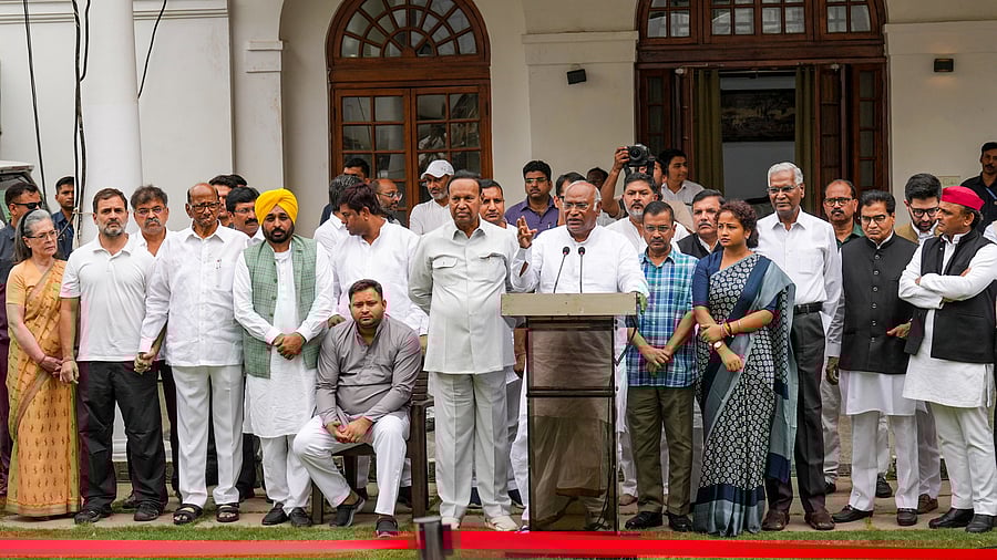 <div class="paragraphs"><p>File photo of&nbsp;I.N.D.I.A. bloc leaders meeting in Delhi</p></div>