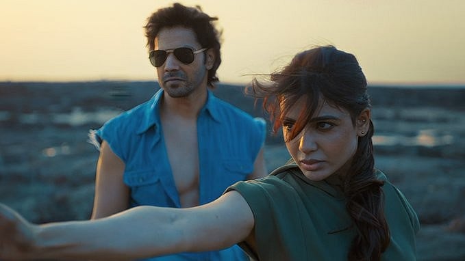 <div class="paragraphs"><p>Varun Dhawan and Samantha Ruth Prabhu in a still from <em>Citadel: Honey Bunny.</em></p></div>