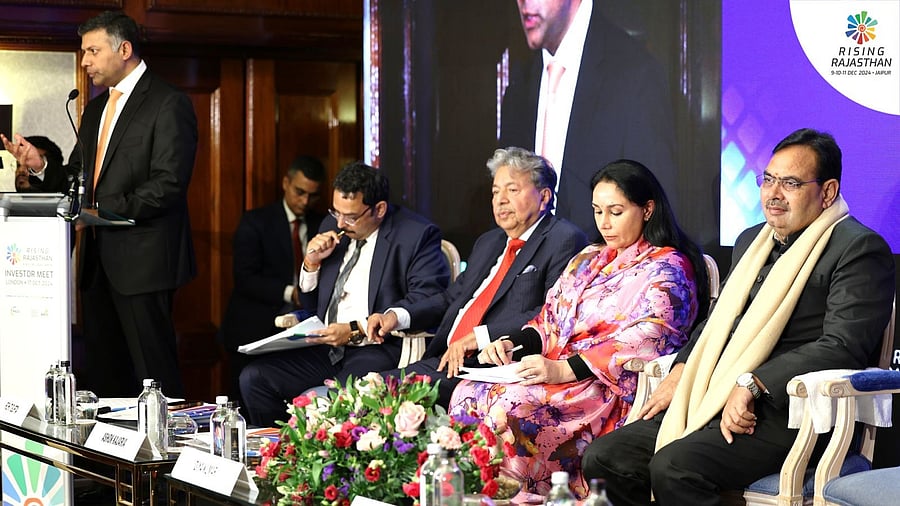 <div class="paragraphs"><p>CM Bhajanlal Sharma brings Rising Rajasthan roadshow to UK to attract investments. </p></div>