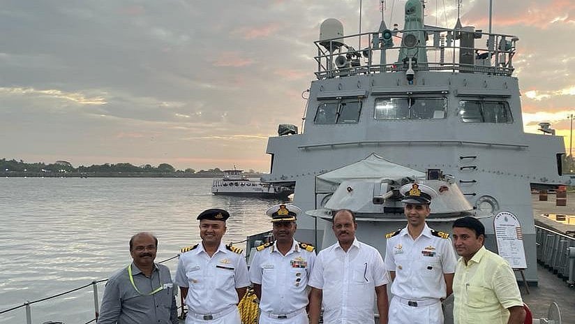 <div class="paragraphs"><p>INS Kalpeni, an Indian Navy Fast Attack Craft.</p></div>