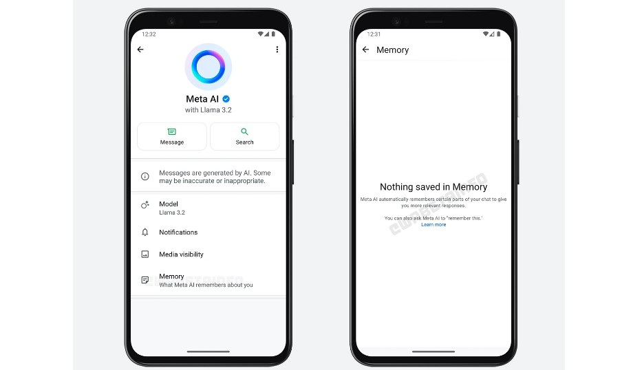 WhatsApp testing chat memory feature to offer personalised Meta AI chat ...