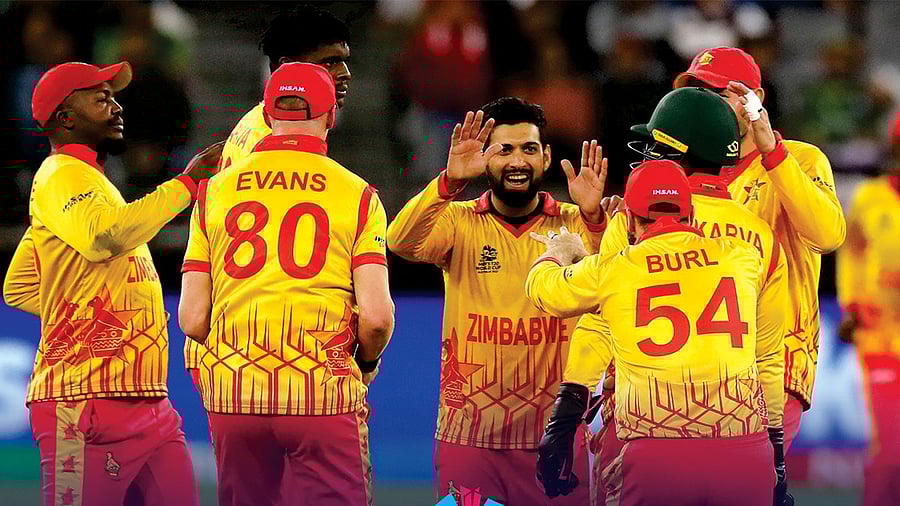 <div class="paragraphs"><p>Records tumbled as Zimbabwe posted highest-ever T20 total.</p></div>