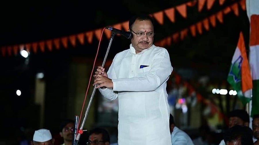 <div class="paragraphs"><p>Ex-CM Shivajirao Patil Nilangekar’s son Ashok Patil Nilangekar, who has been denied ticket by the Congress from Nilanga in Latur district for the upcoming Maharashtra polls.</p></div>