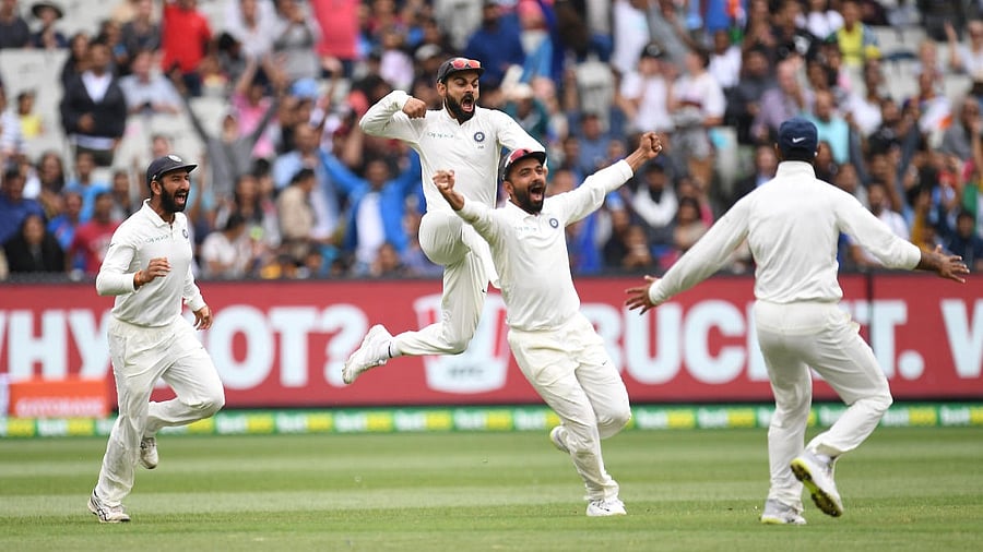 <div class="paragraphs"><p>Pujara, Rahane in action with the Indian Test side.</p></div>