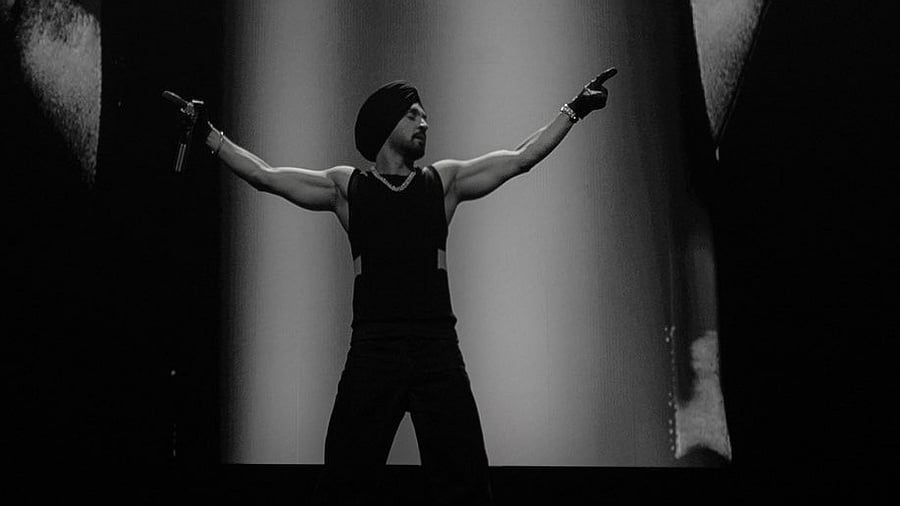 <div class="paragraphs"><p>Singer and actor Diljit Dosanjh at a concert.</p></div>