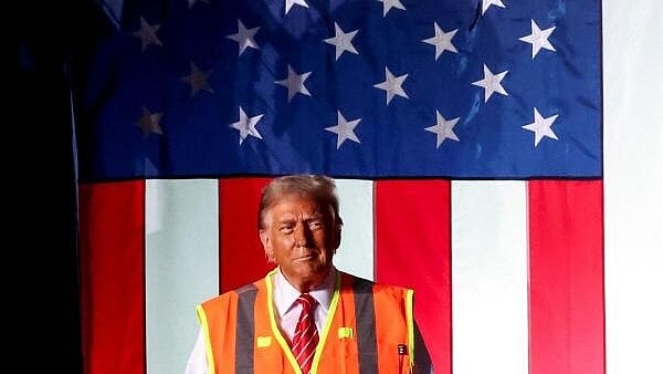 <div class="paragraphs"><p>Republican presidential nominee and former U.S. President Donald Trump attends a campaign rally, in Green Bay, Wisconsin. </p></div>