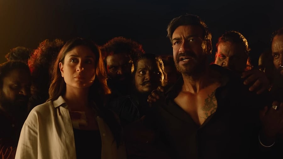 <div class="paragraphs"><p>Kareena Kapoor and Ajay Devgn in the film.</p></div>