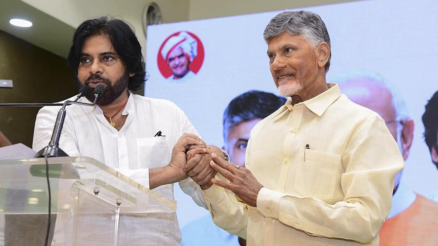 <div class="paragraphs"><p>Jana Sena Party (JSP) Chief Pawan Kalyan and N Chandrababu Naidu.</p></div>