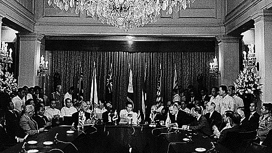 <div class="paragraphs"><p>South-East Asia Treaty Organisation (SEATO), a formal treaty organisation created on September 8, 1954, in Manila, the Philippines.</p></div>