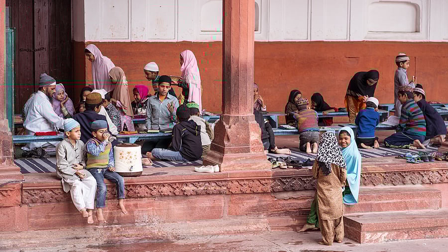 <div class="paragraphs"><p>Representative image showing a madrasa in India. Credit: </p></div>