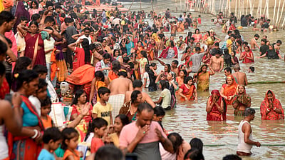 Chhath Puja celebrations start on a high note with 'Nahay Khay'; See Pics
