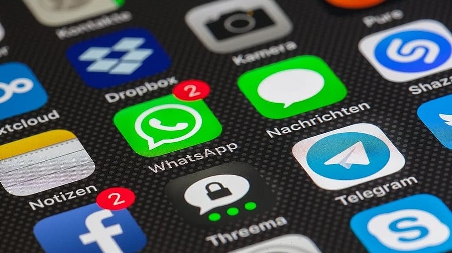 <div class="paragraphs"><p>WhatsApp on an iPhone. </p></div>