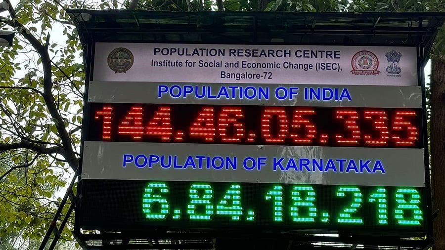 <div class="paragraphs"><p>The digital population clock was inaugurated on Friday.&nbsp;</p></div>