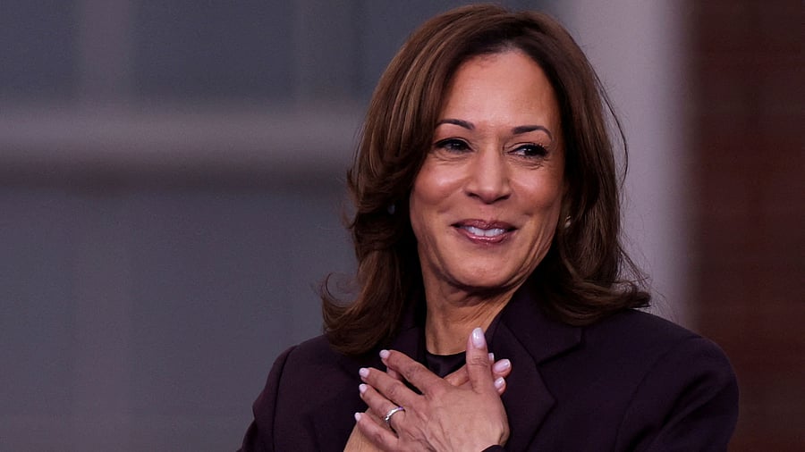 <div class="paragraphs"><p>Democratic presidential nominee US Vice President Kamala Harris.</p></div>