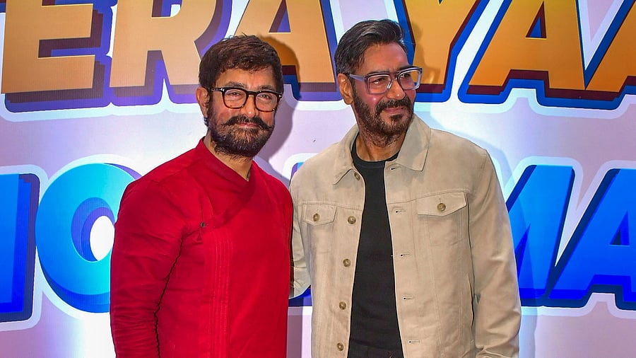 <div class="paragraphs"><p> Bollywood actors Aamir Khan and Ajay Devgn</p></div>