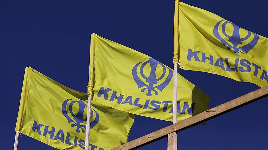 <div class="paragraphs"><p>Representative image of Khalistan flags.</p></div>