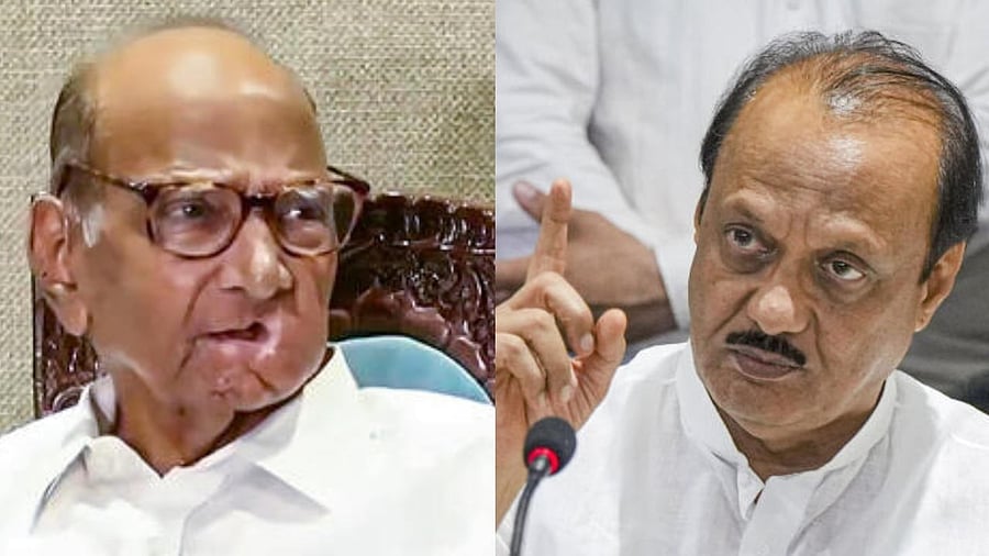 <div class="paragraphs"><p>NCP (SP) chief Sharad Pawar (L) and Maharashtra Deputy Chief Minister and NCP leader Ajit Pawar Ajit Pawar (R).</p></div>