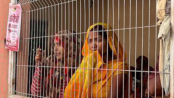 <div class="paragraphs"><p>Family members wait outside the emergency ward after a fire broke out in the Neonatal Intensive Care Unit (NICU) of the Maharani Laxmi Bai Medical College, in Jhansi district, Saturday, Nov. 16, 2024. At least 10 children died in the fire that engulfed the children's ward of the medical college, officials said, as 16 others injured battled for life on Saturday.</p></div>