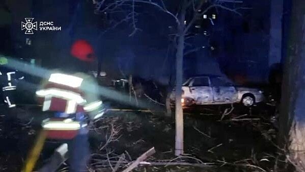 <div class="paragraphs"><p>Emergency services work at the scene after a Russian missile hit a residential building, according to local prosecutors, in this screengrab from video with a location given as Sumy, Ukraine, November 17, 2024. </p></div>