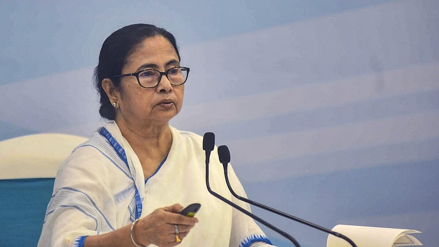 <div class="paragraphs"><p>West Bengal Chief Minister Mamata Banerjee at state secretariat Nabanna.</p></div>