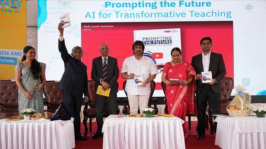 <div class="paragraphs"><p>Madhu Bangarappa, School Education Minister, at the launch of 'Ekya Nava'.&nbsp;</p></div>